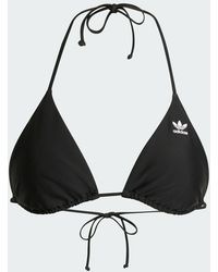 adidas - Adicolor Bikini Top - Lyst