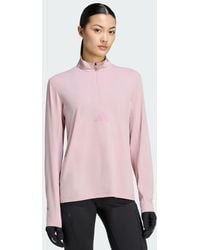 adidas - Terrex Xperior Half Zip Long Sleeve T-Shirt - Lyst