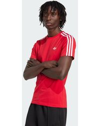 adidas - Adicolor Trefoil Tight Tee - Lyst