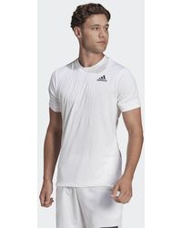 adidas Tennis Freelift T-Shirt - Weiß