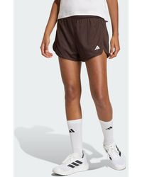 adidas - Pacer Essentials Knit High-Rise Shorts - Lyst