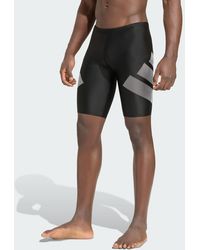 adidas - Bañador Largo Big Bars Swim - Lyst
