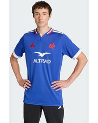 adidas - France Rugby Home Replica Jersey - Lyst
