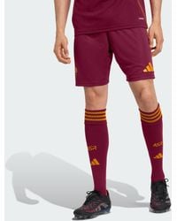 adidas - As Roma 25/26 Home Shorts - Lyst