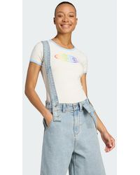 adidas - X Jeremy Scott Pride Graphic Slim T-Shirt - Lyst