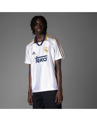 adidas - Camiseta Primera Equipación Real Madrid 99/00 - Lyst