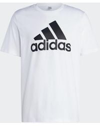 adidas - Essentials Big Logo T-shirt - Lyst