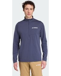 adidas - Terrex Multi Climacool 1/2 Zip Long Sleeve Long-Sleeve Top - Lyst