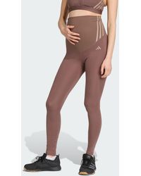 adidas - Optimé Essentials Full-Length Leggings (Maternity) - Lyst