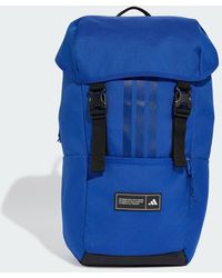 adidas - 3 Stripes Flap Backpack - Lyst