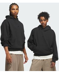 adidas - Basketball Fleece Hoodie - Lyst