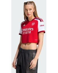 adidas - Arsenal Fc 26/27 Home Cropped Jersey - Lyst