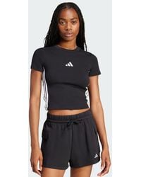 adidas - Essentials 3-Stripes Slim Baby T-Shirt - Lyst