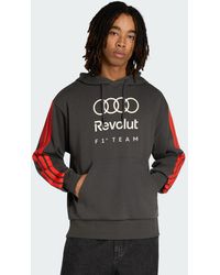 adidas - Audi Revolut F1 Team Dna French Terry Hoodie - Lyst