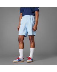 adidas - Pantalones Cortos Azul Cielo De Golf Con Pinzas Twistknit De Adidas Originals - Lyst