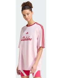 adidas - Lux Tiro Loose Graphic T-Shirt - Lyst