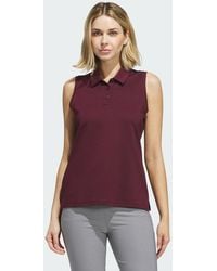adidas - Solid Ottoman Polo Shirt - Lyst