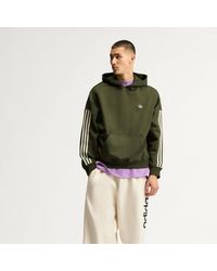 adidas - Adisignature 3 Stripes Hoodie - Lyst
