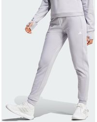 adidas Originals - Aeroready Game And Go Regular Tapered Fleece Pants - Lyst