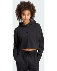 adidas - All Szn French Terry 3-Stripes Hoodie - Lyst