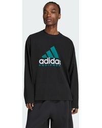 adidas - Equipment Essentials Long Sleeve T-Shirt - Lyst