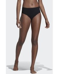 adidas Wanderlust Mid-Rise Bikinihose - Schwarz