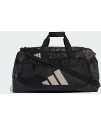 adidas - Training Defender Graphic Duffle Bag Medium - Lyst