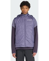 adidas - Terrex Multi Climawarm Insulated Hooded Vest - Lyst