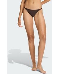 adidas - Iconisea Ribbed Bikini Bottom - Lyst
