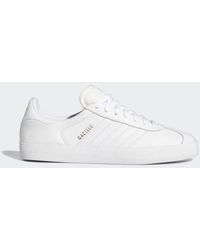 adidas gazelle womens white