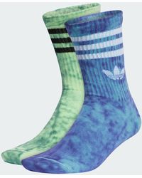 adidas - Tie Dye Socks 2 Pairs - Lyst
