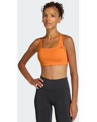 adidas - Optime Workout Medium Support Bra - Lyst