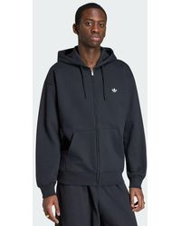 adidas Originals - Sudadera Holgada Con Capucha Y Cierre De Cremallera Trefoil Essentials - Lyst