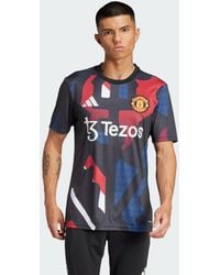 adidas - Manchester United 2024/25 Pre-Match Top - Lyst