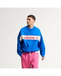 adidas - Adisignature Ny Crewneck Sweatshirt - Lyst