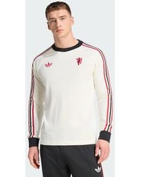 adidas Originals - Manchester United Culturewear Originals Long Sleeve T-Shirt - Lyst