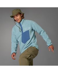 adidas - Sudadera Terrex Xploric High Pile Fleece - Lyst