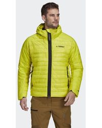 adidas terrex light down hooded jacket