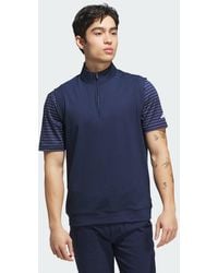 adidas - Ultimate365 Classic Quarter-Zip Vest - Lyst