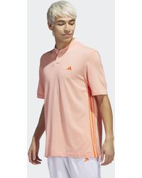 adidas - Made To Be Remade Henry Neck Seamless Golf Shirt - Lyst
