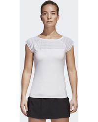 adidas Advantage T-Shirt - Weiß