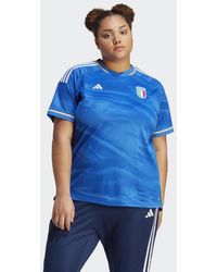 adidas - Italy Team 23 Home Jersey (Plus Size) - Lyst