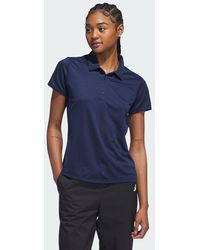 adidas - Polo manga corta Solid Performance - Lyst