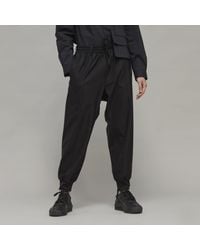 adidas Y-3 Refined Wool Straight-leg Broek in het Zwart voor heren | Lyst NL