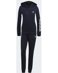 adidas - Essentials Logo French Terry Trainingsanzug - Lyst
