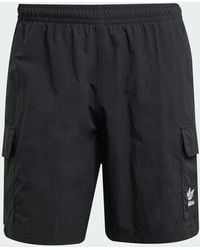 adidas - Trefoil Essentials Woven Cargo Shorts - Lyst