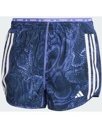 adidas - Own The Run Excite Allover Print Aeroready Shorts - Lyst