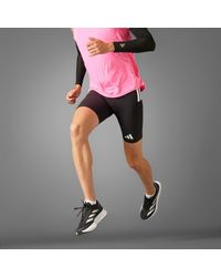 adidas - Adizero Running Short Pocket Leggings - Lyst