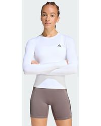 adidas - Camiseta De Entrenamiento De Manga Larga Primelift Essentials Contour - Lyst