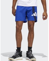 adidas Pro Madness 3.0 Basketballshorts - Blau